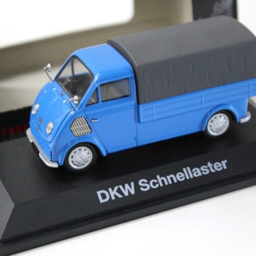 1:43 Schuco DKW Schnelllaster Pritsche/ Plane blue