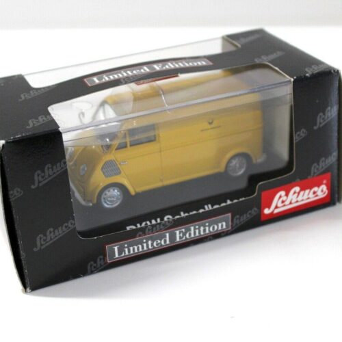 1:43 Schuco DKW Schnelllaster Kasten Deutsche Bundespost yellow