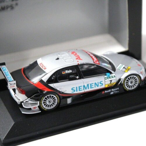 1:43 Minichamps Audi A4 DTM 2007 Biela #7 Siemens silver