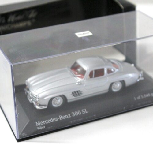 1:43 Minichamps Mercedes 300SL Flügeltürer 1955 silver