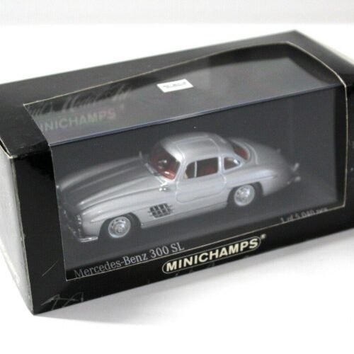 1:43 Minichamps Mercedes 300SL Flügeltürer 1955 silver