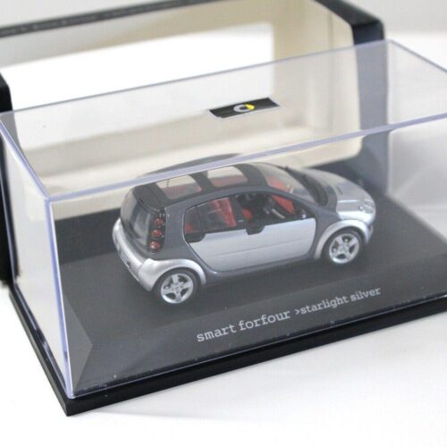 1:43 Schuco Smart Forfour Starlight silver DEALER VERSION