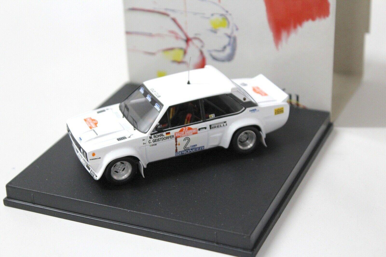 1:43 Trofeu Fiat 131 Abarth Rallye San Remo Röhrl #2 white