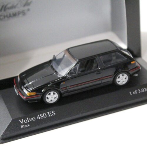 1:43 Minichamps Volvo 480 SE black 1986