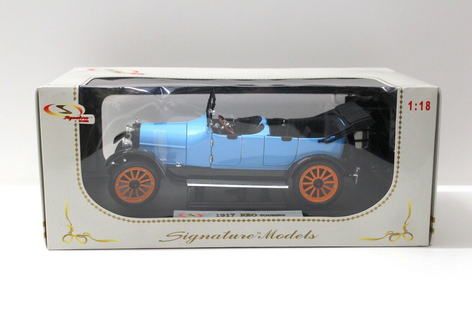 1:18 Signature Models REO Touring 1917 blue