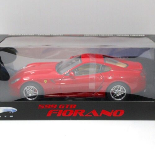 1:18 Hot Wheels Elite Ferrari 599 GTB Fiorano red