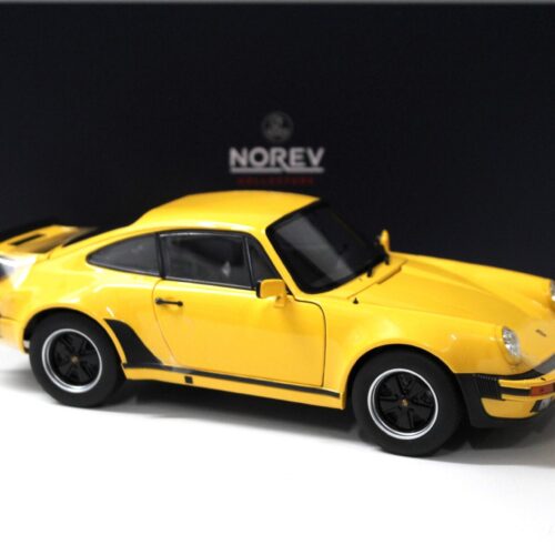 1:18 Norev Porsche 911 Turbo 3.0 Coupe 1976 yellow