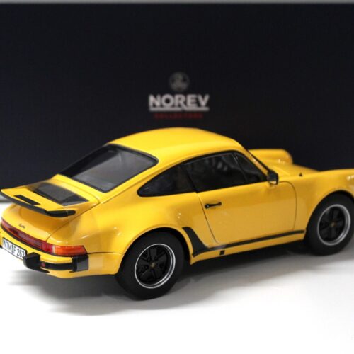 1:18 Norev Porsche 911 Turbo 3.0 Coupe 1976 yellow