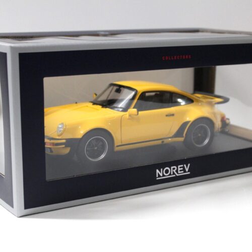 1:18 Norev Porsche 911 Turbo 3.0 Coupe 1976 yellow