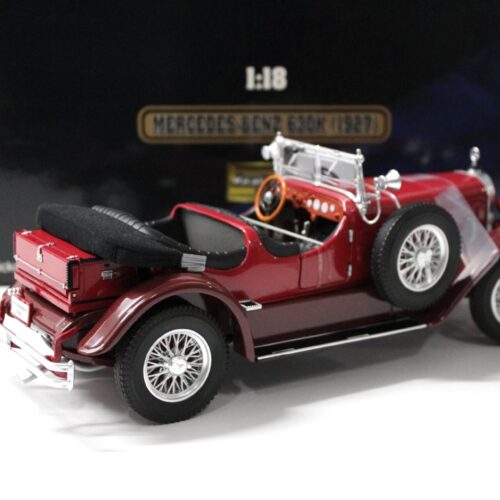 1:18 Ricko Mercedes 630K Cabrio 1927 dark red