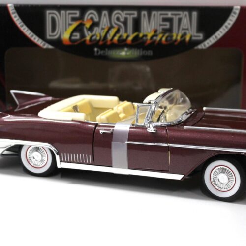 1:18 Road Signature 1958 Cadillac Eldorado Biarritz dark red metallic