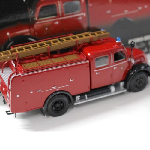 1:43 Minichamps Magirus Deutz Merkur TLF 16 Feuerwehr Ulm 1959 red