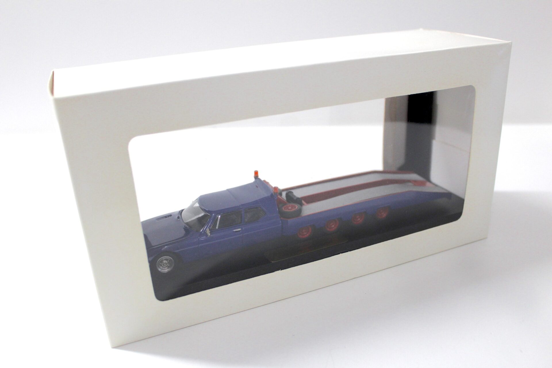 1:43 Classiques Citroen SM Tissier Porte Voiture Transporter dark blue