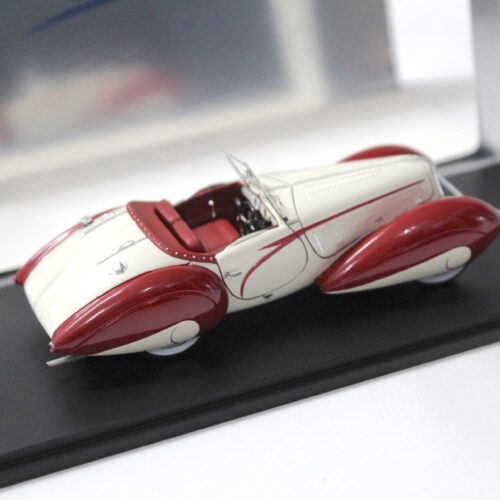 1:43 Spark Delahaye 135 Figoni & Falaschi Grand Sport 1936 red/ white