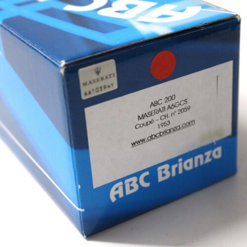 1:43 ABC Brianza Maserati A6GCS Coupe CH. no 2059 red/ white 1953