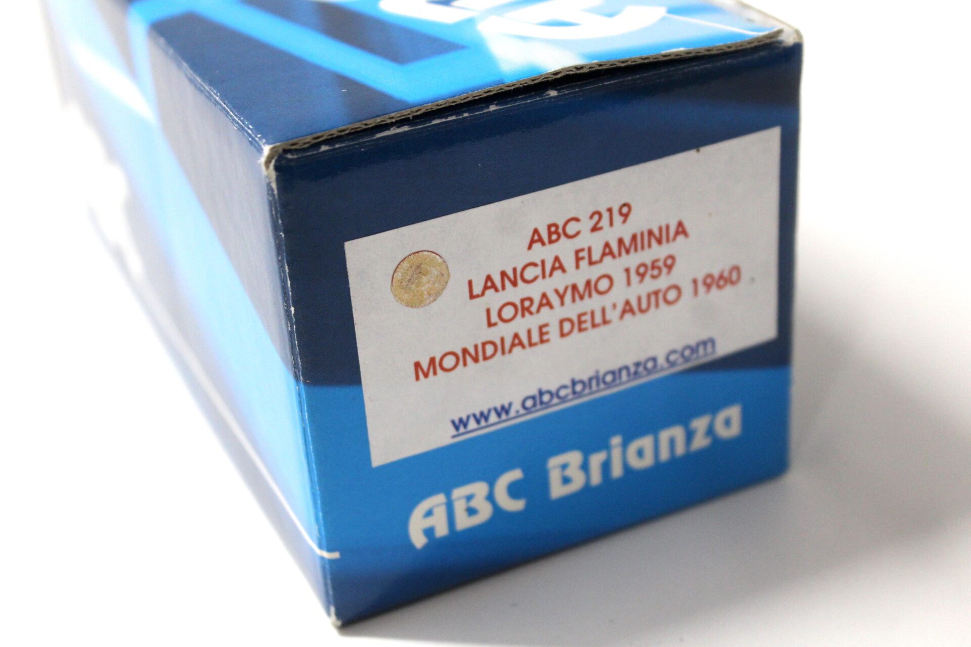 1:43 ABC Brianza Lancia Flaminia Loraymo 1959 Modiale Dell Auto 1960 gold