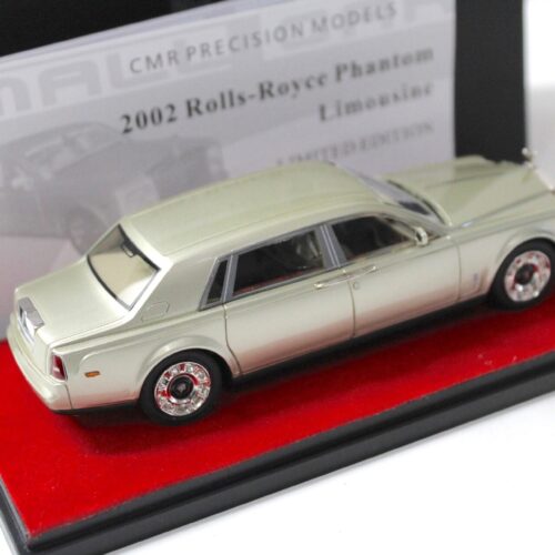 1:43 CMR Precision Models Rolls Royce Phantom Limousine 2002 gold-silver