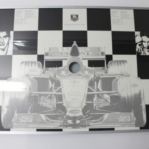 Mercedes-Benz Edition SILVER ARROWS SET 1998 1:43 &1:18 Limited Edition 418/500 - Außenbox Signiert!