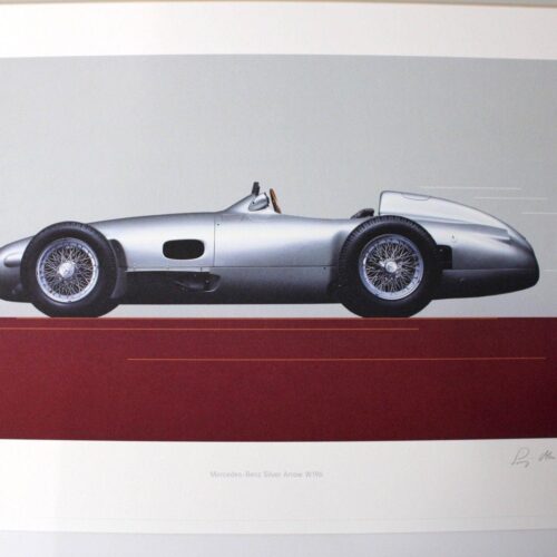 Mercedes-Benz Edition SILVER ARROWS SET 1998 1:43 &1:18 Limited Edition 418/500 - Außenbox Signiert!