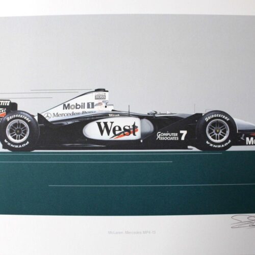 Mercedes-Benz Edition SILVER ARROWS SET 1998 1:43 &1:18 Limited Edition 418/500 - Außenbox Signiert!