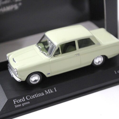 1:43 Minichamps Ford Cortina MK1 lime green 1962