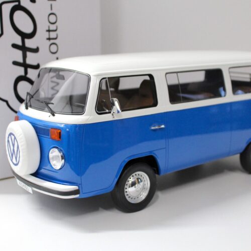 1:12 OTTO mobile G040 VW Bus T2 Kombi Clear blue/ white 1978