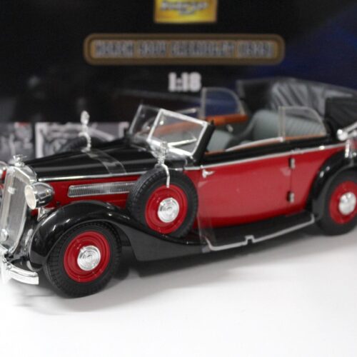 1:18 Ricko Horch 930V Limousine 1937 Cabriolet black/ red