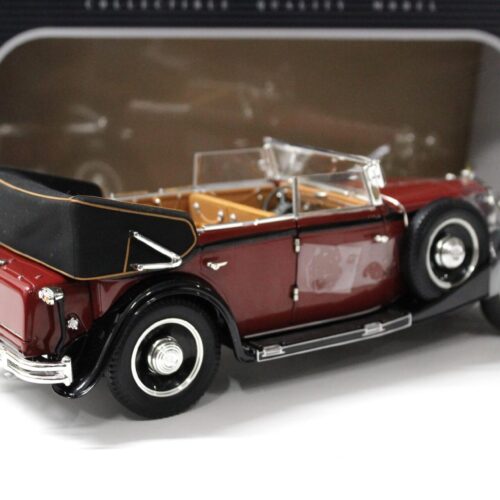 1:18 Anson 1932 Maybach DS8 Zeppelin Convertible red/ black