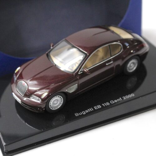 1:43 AUTOart Bugatti EB 118 Genf 2000 dark red metallic
