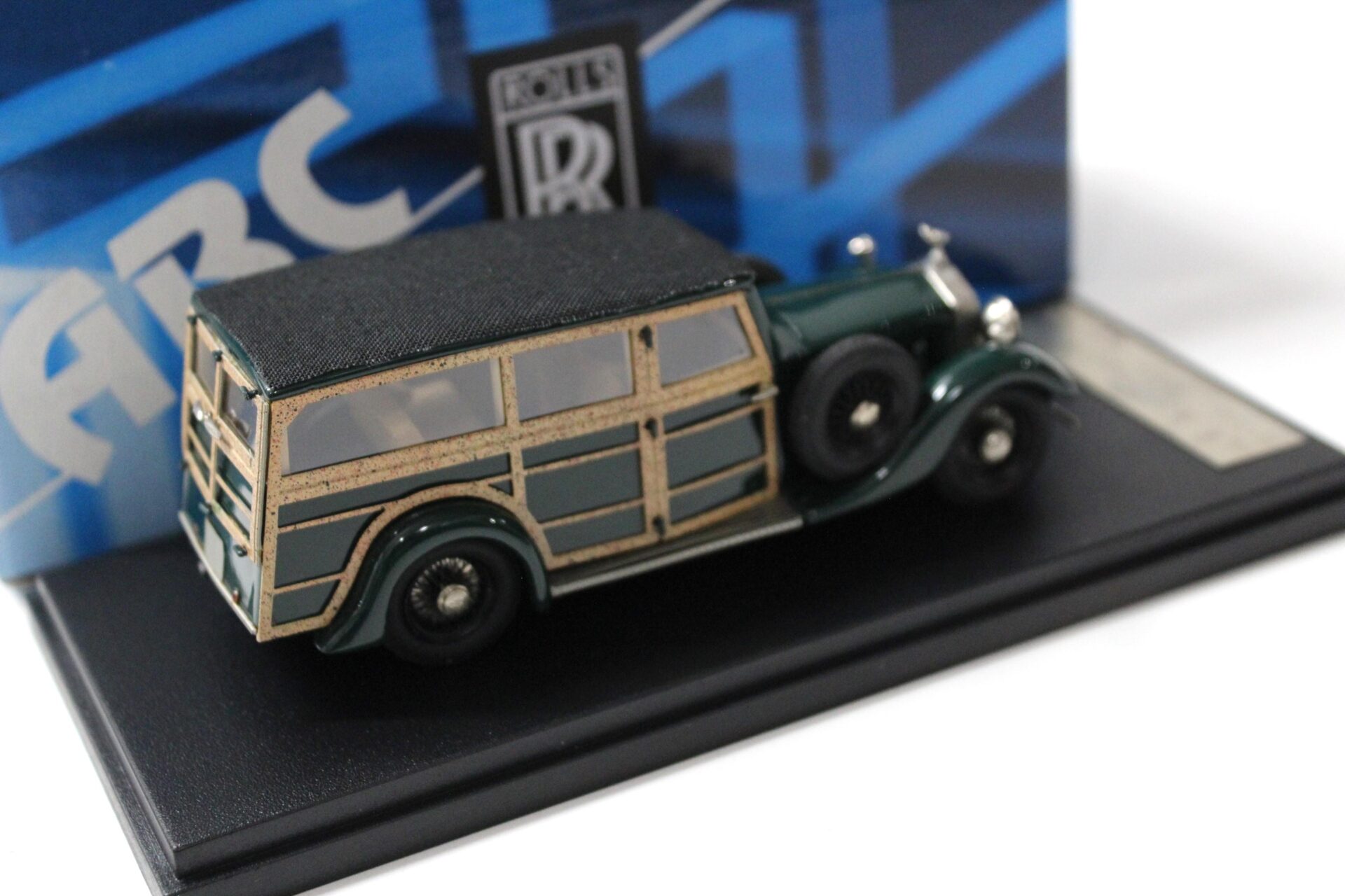 1:43 ABC Brianza Rolls Royce Phantom 1 Woody dark green