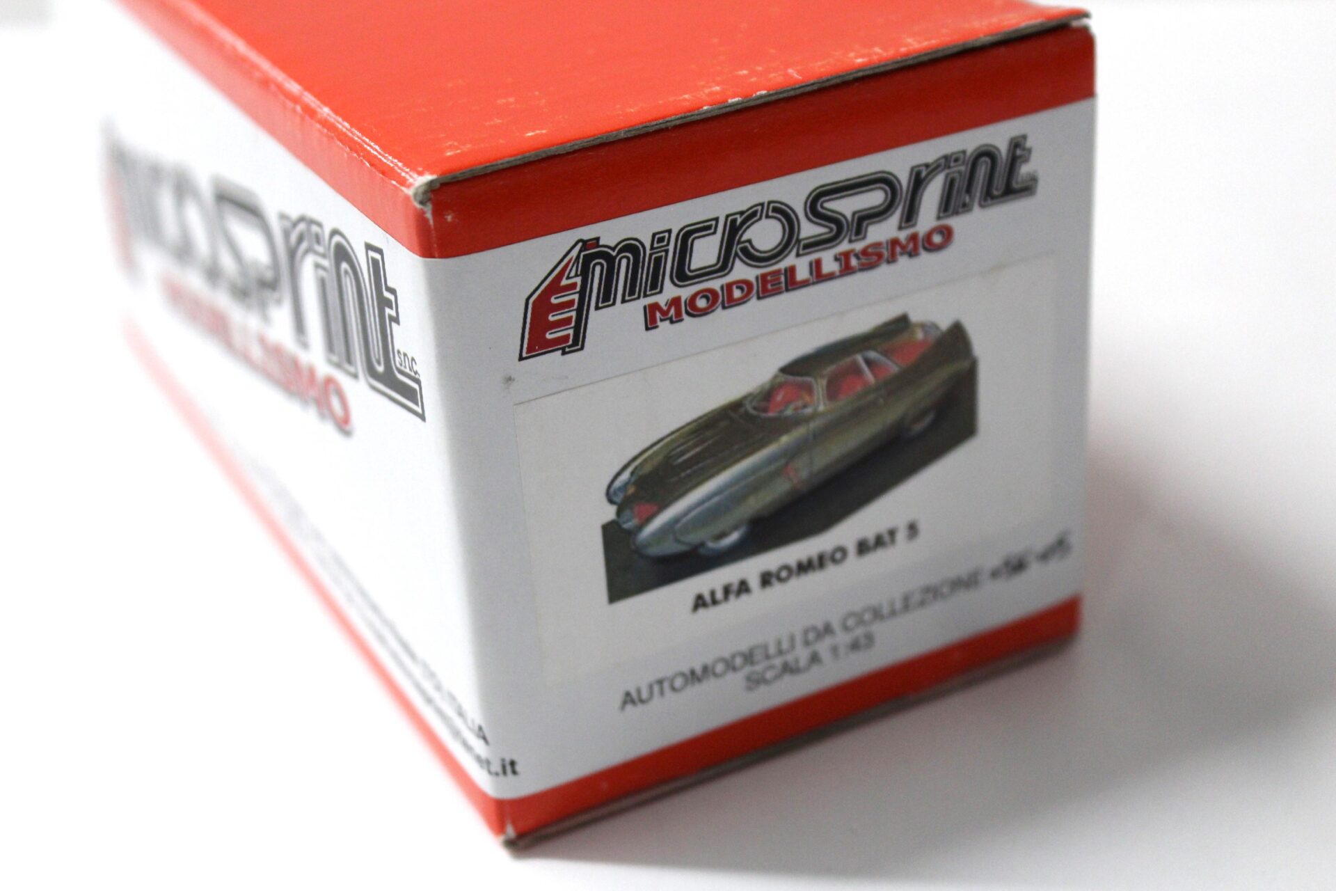 1:43 Microsprint Alfa Romeo BAT 5 grey metallic