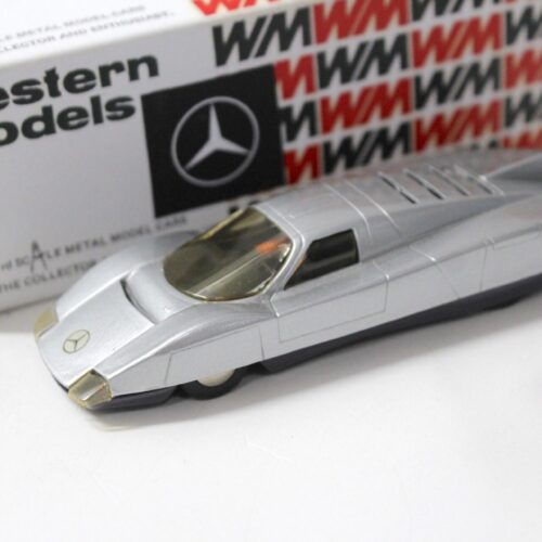 1:43 Western Models 1977 Mercedes C111/ 3 Recordcar silver