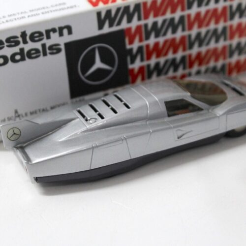 1:43 Western Models 1977 Mercedes C111/ 3 Recordcar silver