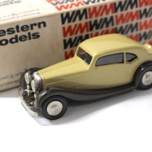 1:43 Western Models 1947 Bentley 3 1/2 Litre 2-Door Saloon beige/ brown
