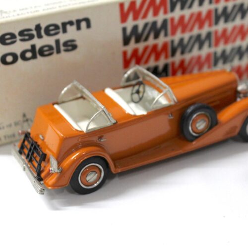 1:43 Western Models 1933 Cadillac V16 Convertible Victoria orange