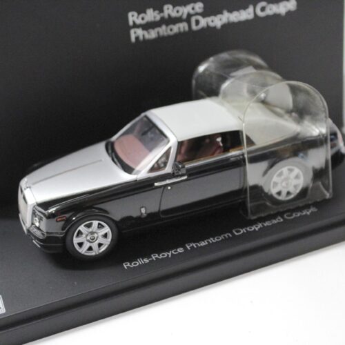 1:43 Kyosho Rolls Royce Phantom Drophead Coupe black/ silver