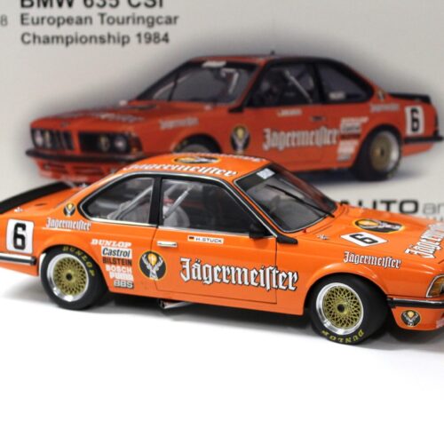 1:18 AUTOart BMW 635 CSi European Touringcar 1984 Stuck Jägermeister #6