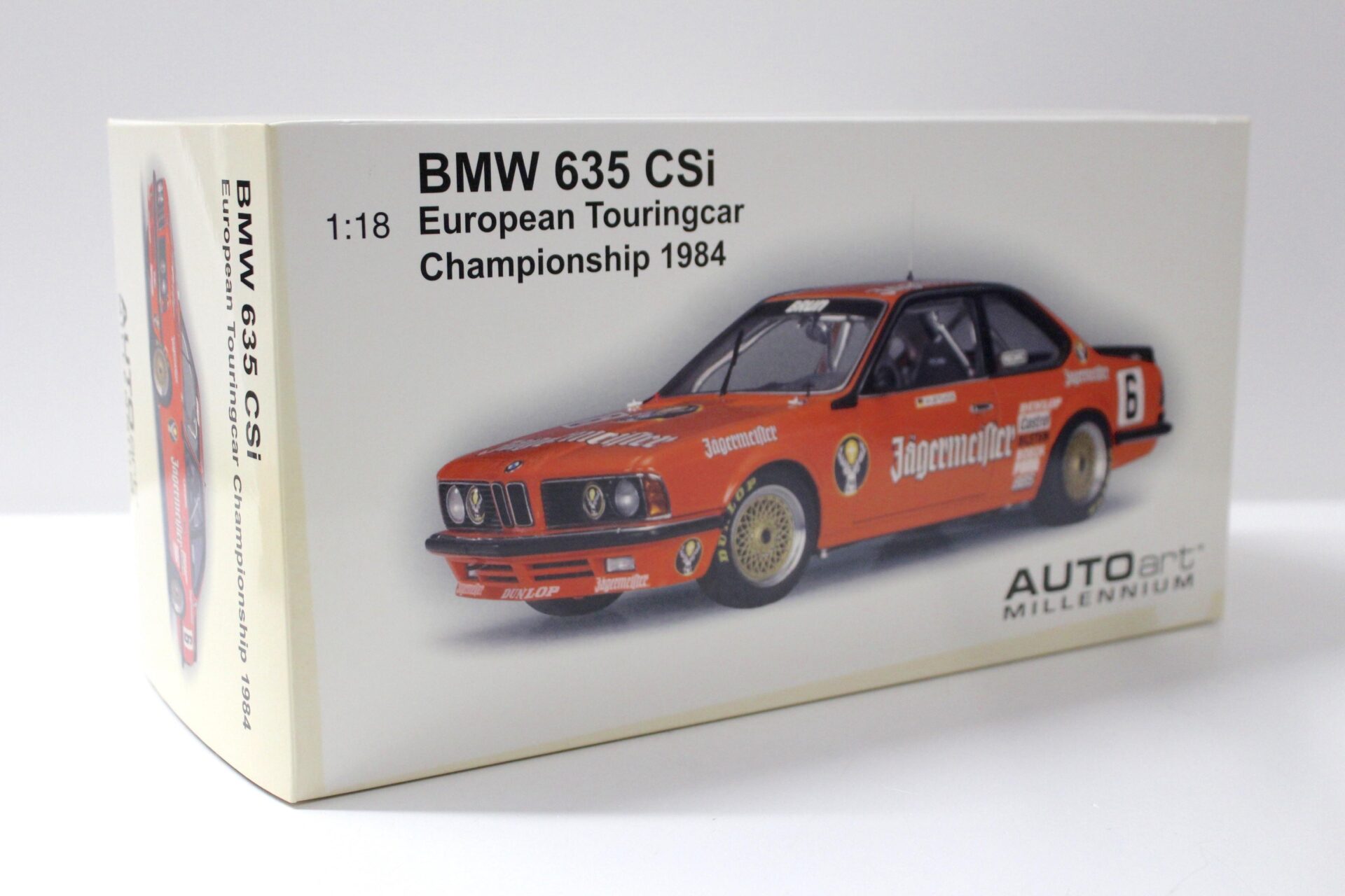 1:18 AUTOart BMW 635 CSi European Touringcar 1984 Stuck Jägermeister #6
