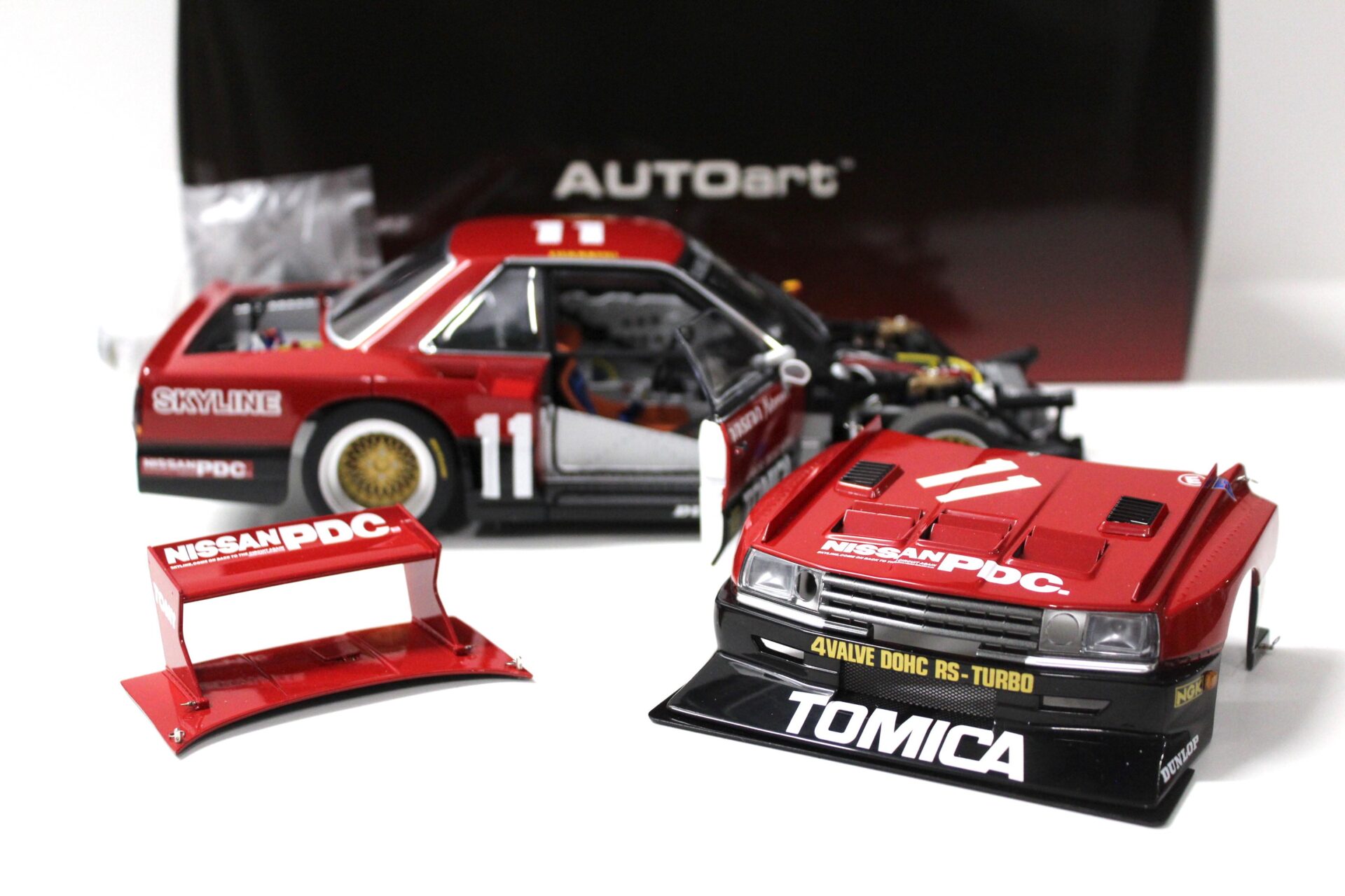 1:18 AUTOart Nissan Skyline RS Turbo #11 Super Silhouette 1982