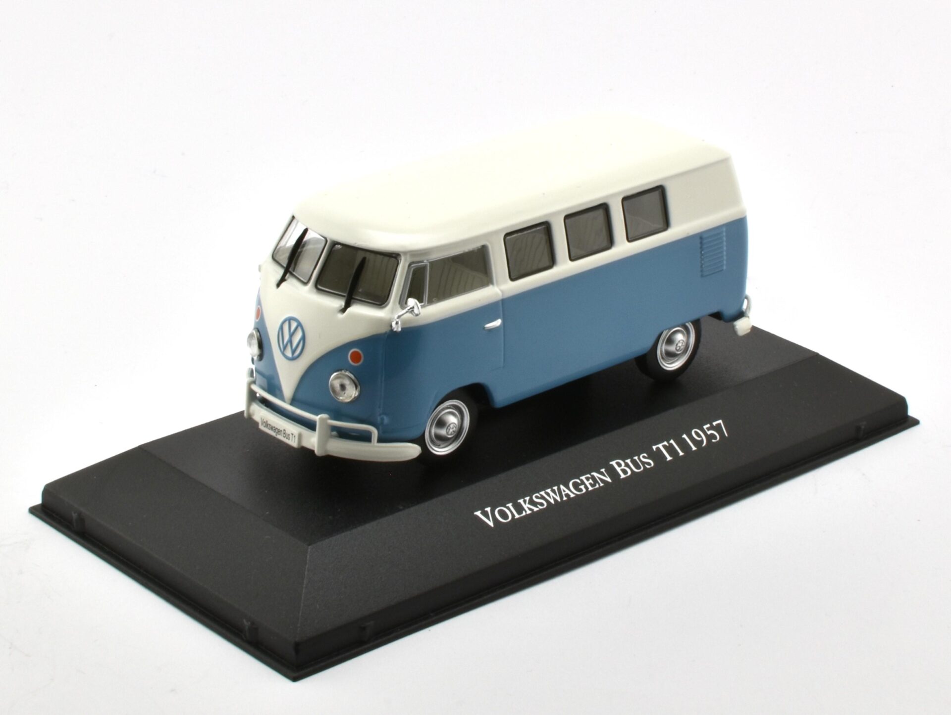 1:43 Atlas Minibus Collection VW Bus T1 blue/ white 1957