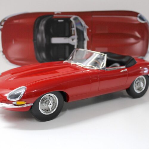 1:12 Norev Jaguar E-Type Cabriolet 1962 red