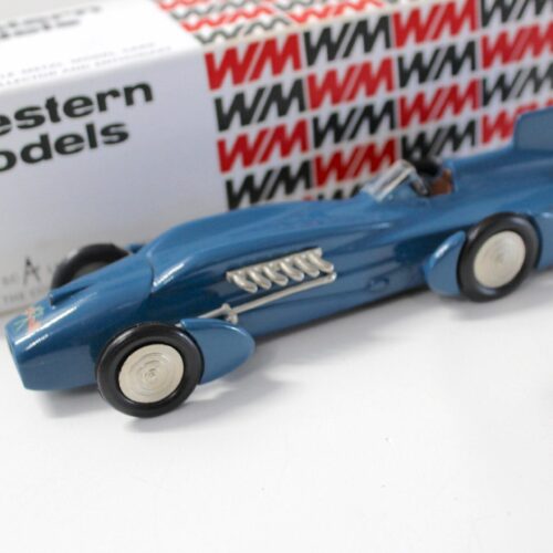 1:43 Western Models 1933 Bluebird Recordcar Campbell Special blue