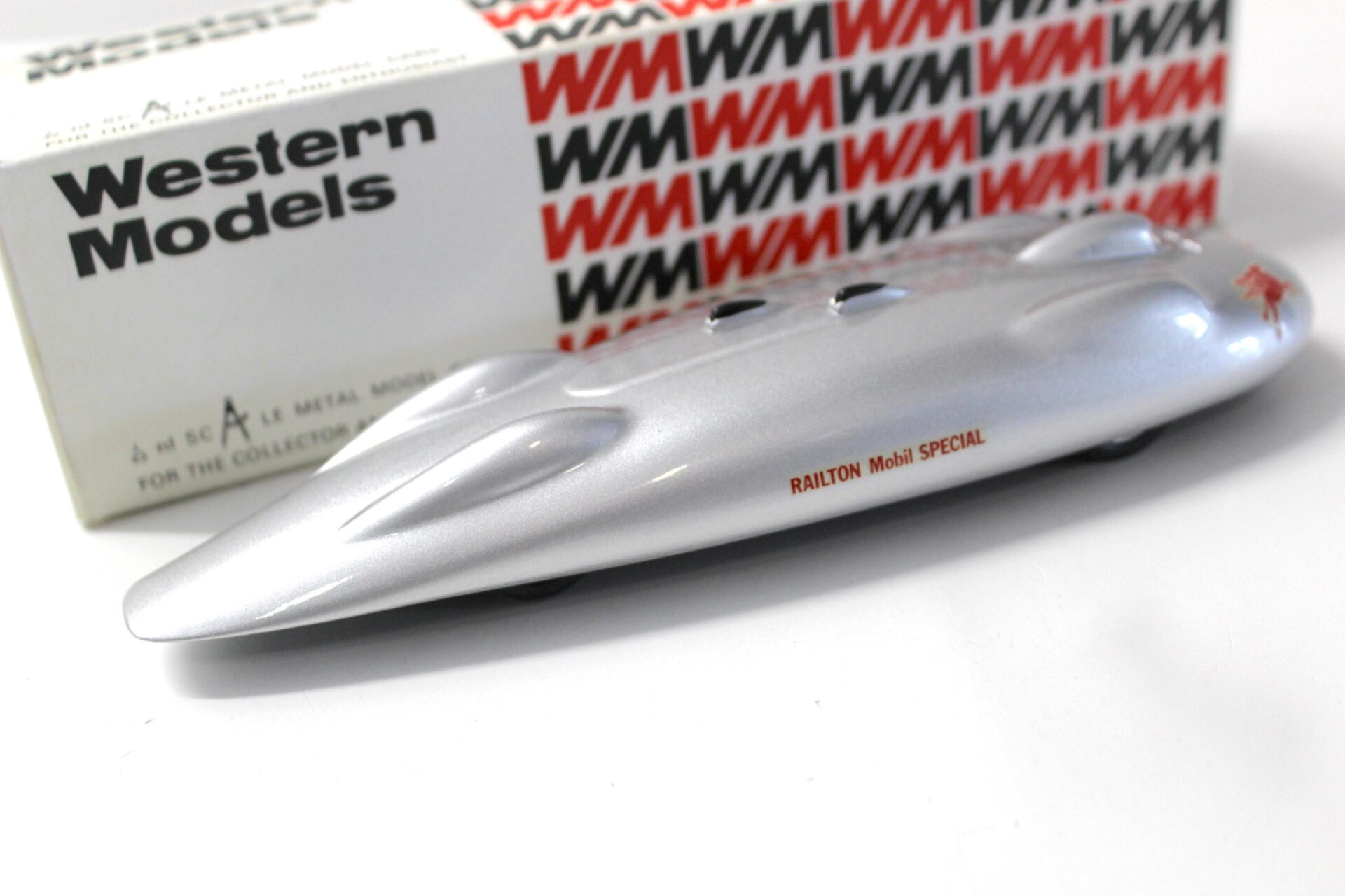 1:43 Western Models 1939 Railton Recordcar Mobil SPECIAL silver