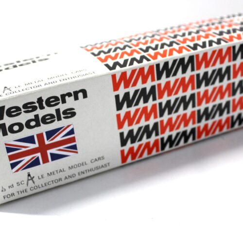 1:43 Western Models 1927 Sunbeam 1000 H.P. Record Car red