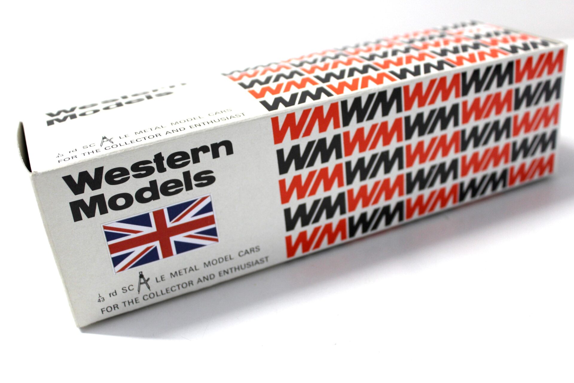 1:43 Western Models 1927 Sunbeam 1000 H.P. Record Car red