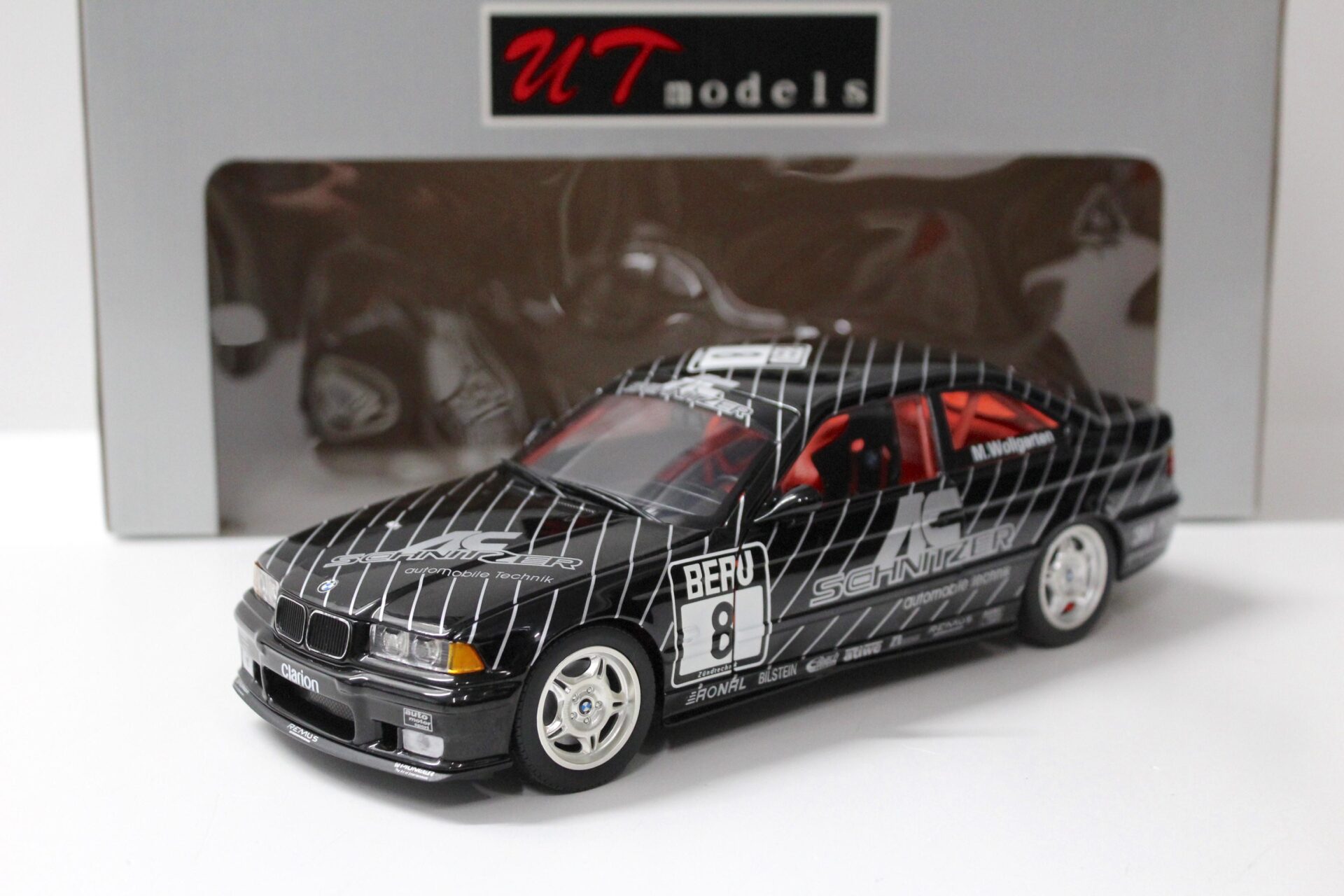 1:18 UT Models BMW M3 E36 AC Schnitzer M.Wollgarten 1994 #8
