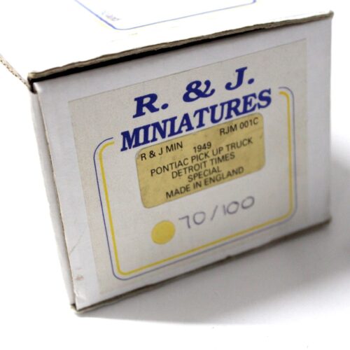 1:43 SAMS Miniatures 1949 Pontiac PICK UP Truck Detroit Times yellow