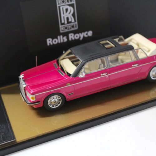 1:43 PMC Model 1985 Rolls Royce Silver Spur LWB Limousine pink