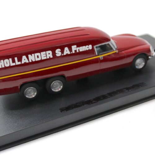 1:43 VROOM Built Citroen DS Tissier 6 roues Hollander SA France red