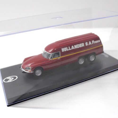1:43 VROOM Built Citroen DS Tissier 6 roues Hollander SA France red
